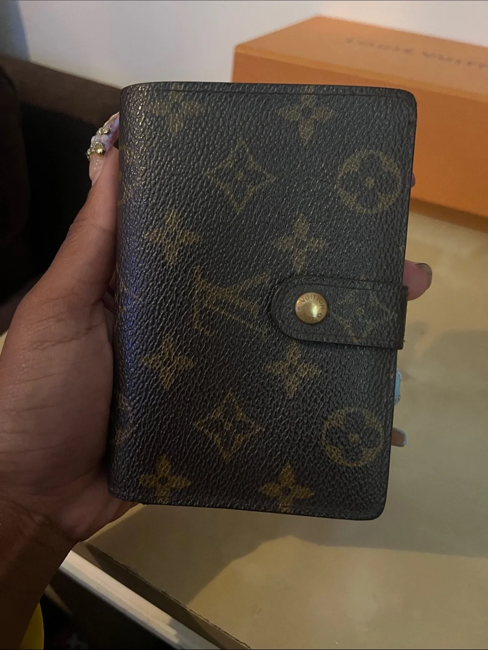 Louis Vuitton Monogram Kisslock Wallet